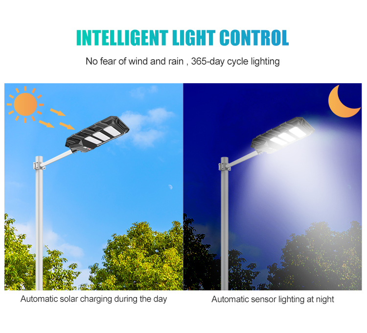 all in one solar street light