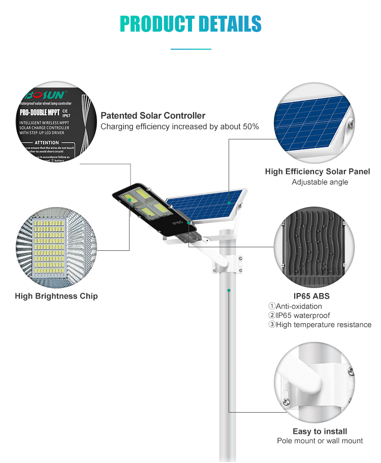 outdoor solar street light